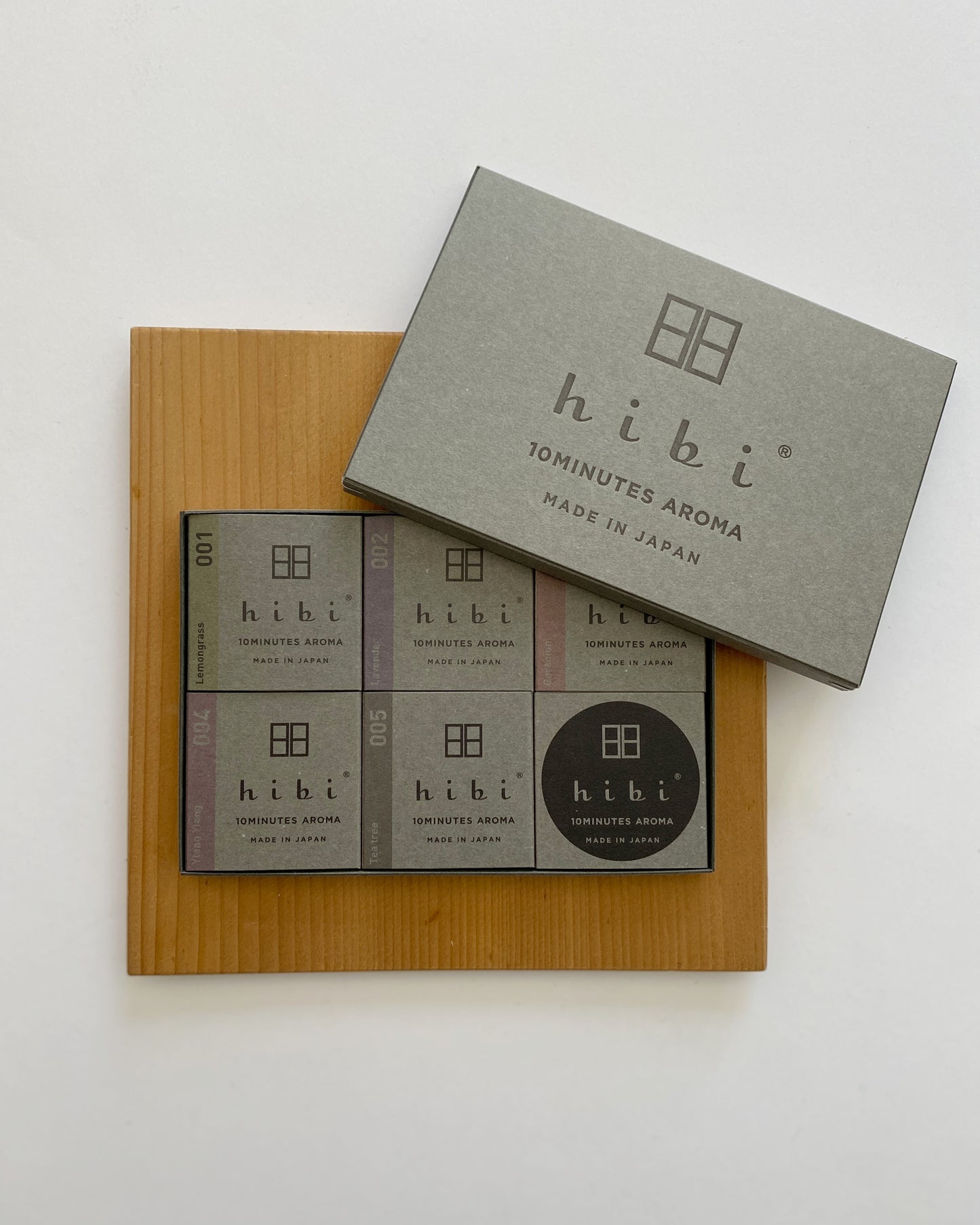 hibi 10 minute incense : hibi gift box