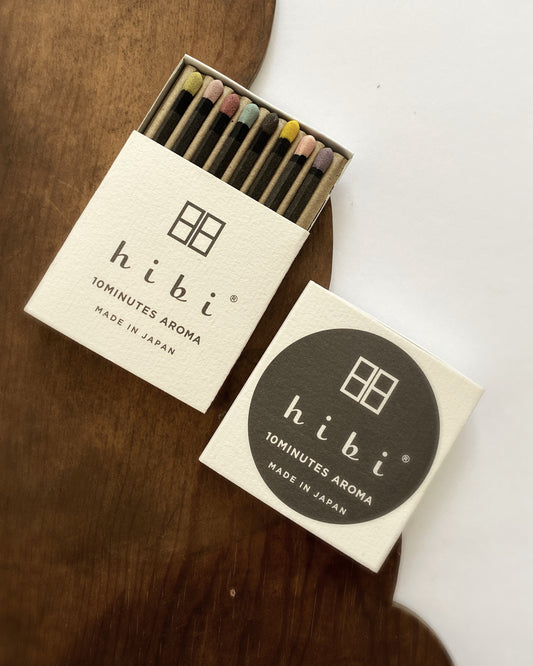 hibi 10 minute incense : limited edition box