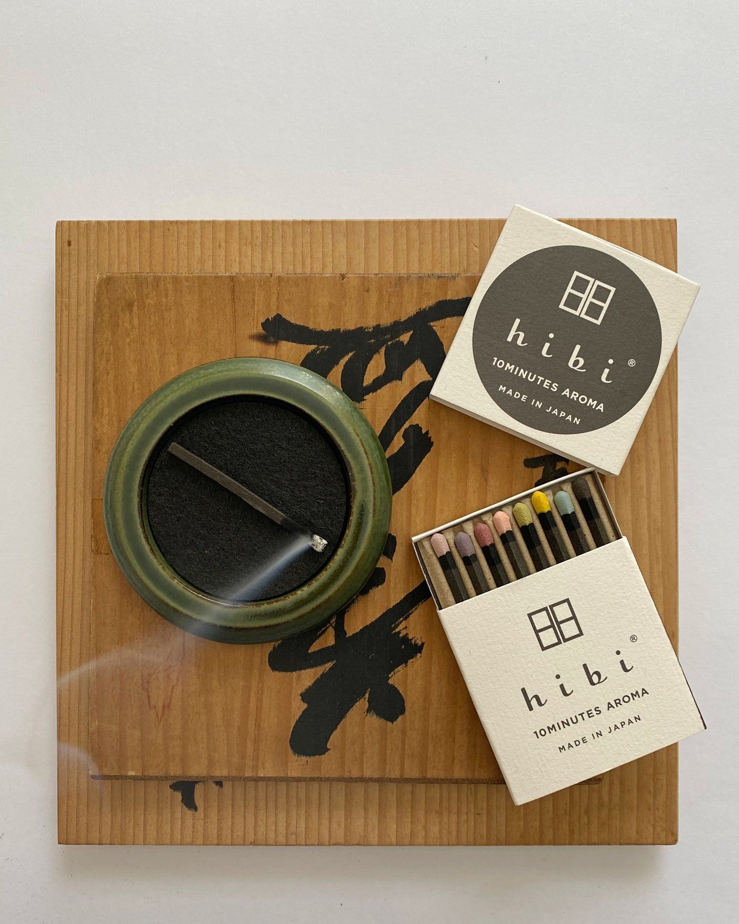 hibi 10 minute incense : limited edition box