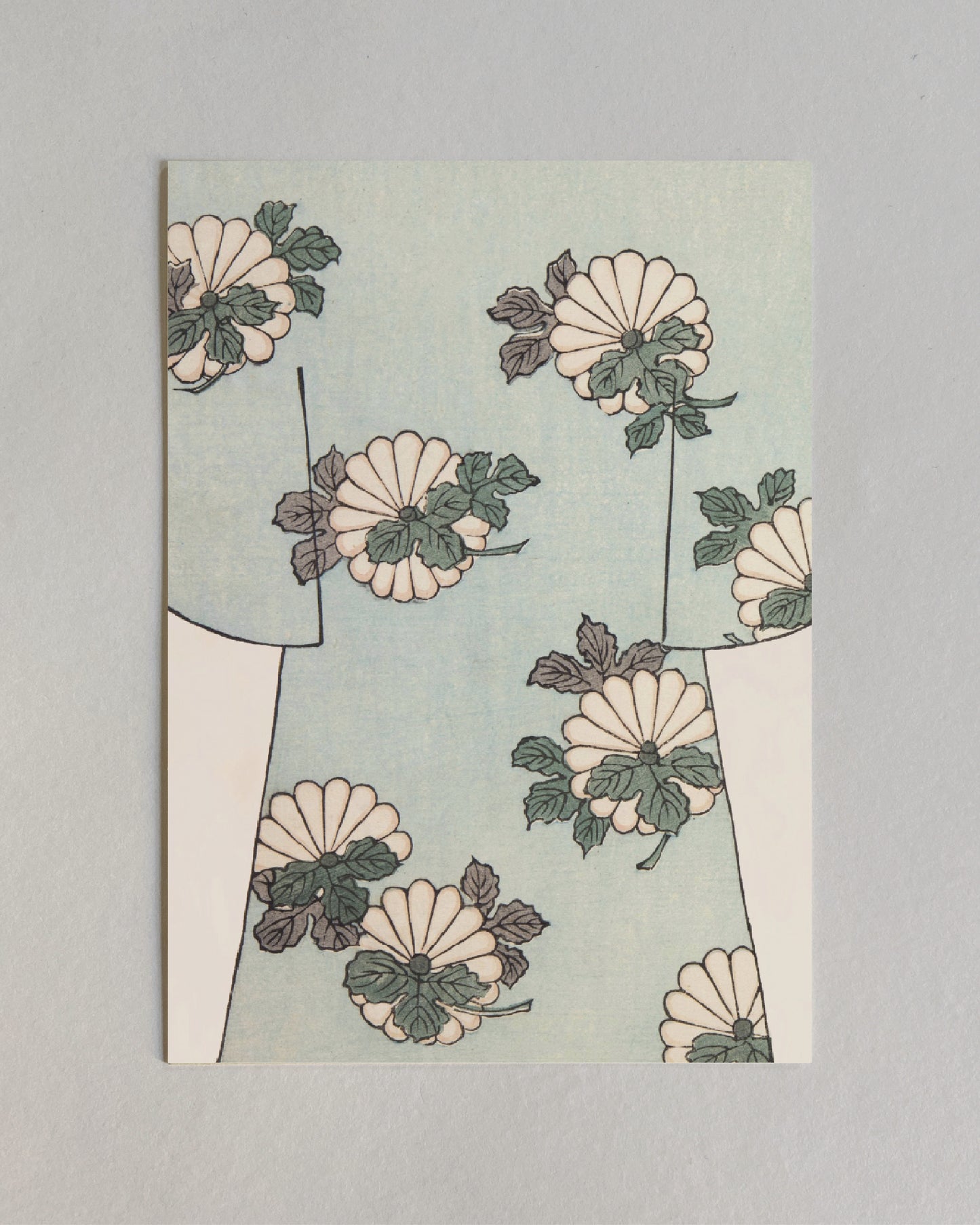 kiku print : postcard - kiku