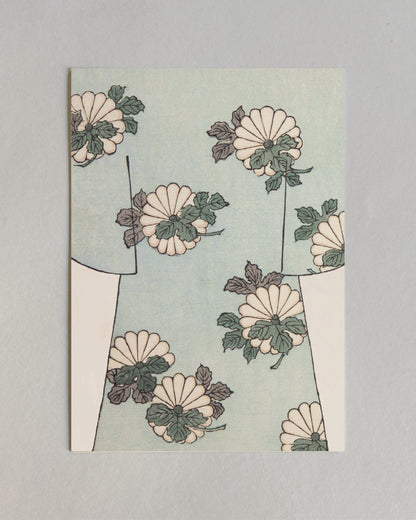 kiku print : postcard - kiku