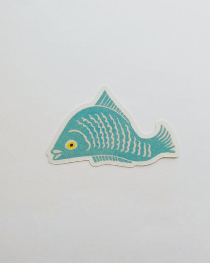 kiku print : vinyl sticker - sakana