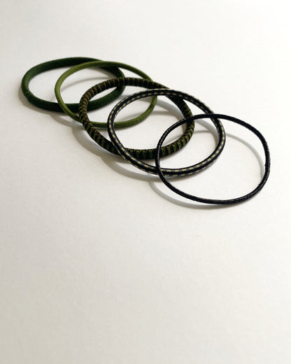 uki : hair ties - nori
