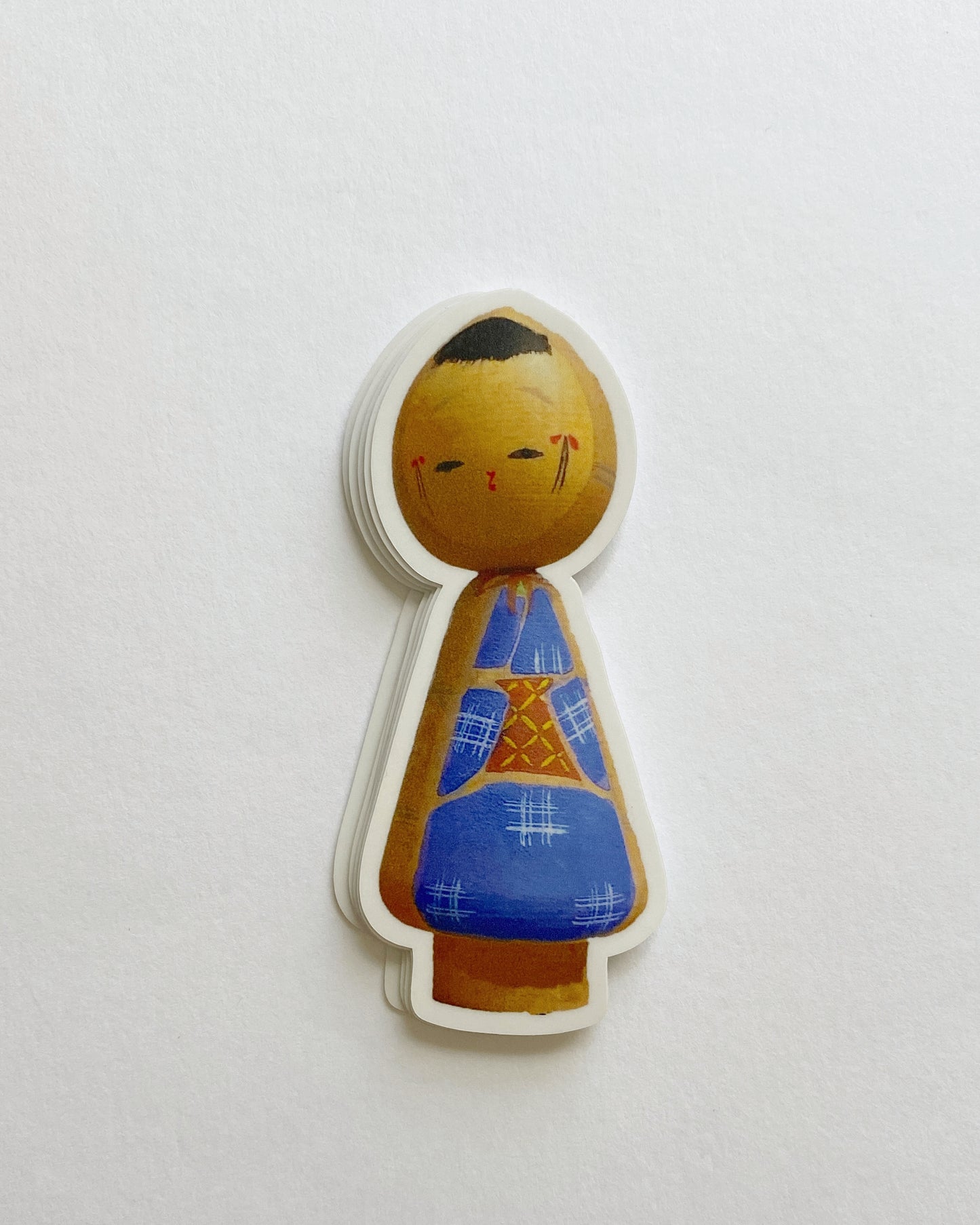 kiku print : vinyl sticker - Sayuri