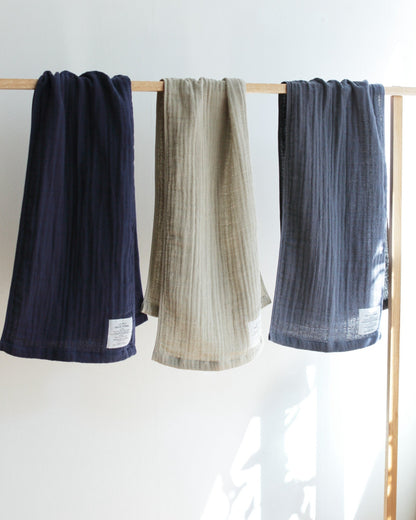 Shinto : 2.5 ply gauze hand towel - long