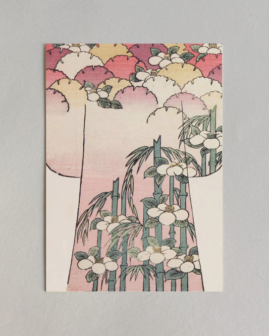 kiku print : postcard - take hana