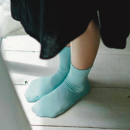 NISHIGUCHI KUTSUSHITA : praha egyptian cotton sock