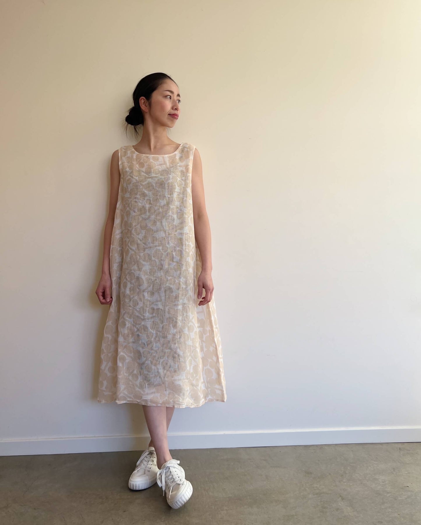 BAN INOUE : kinomi sleeveless dress - caya