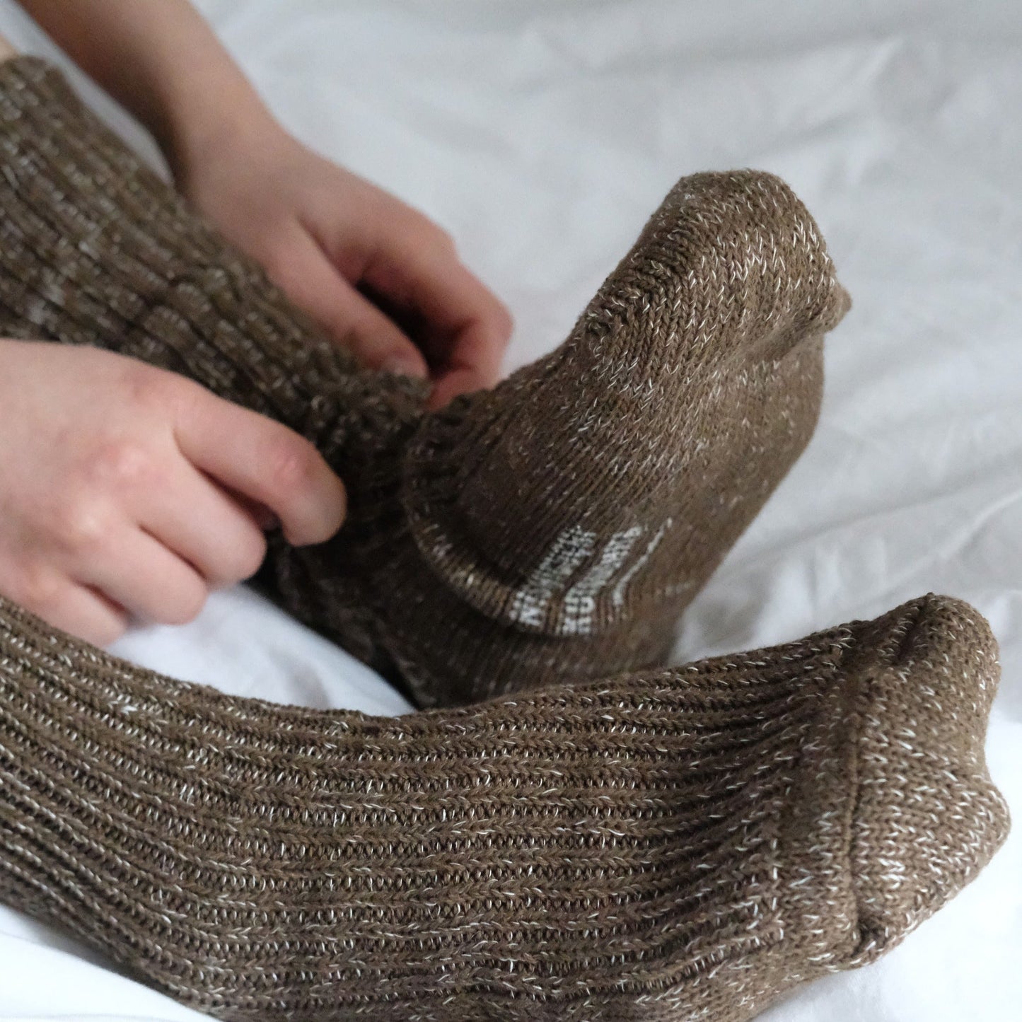 NISHIGUCHI KUTSUSHITA : boston hemp cotton sock