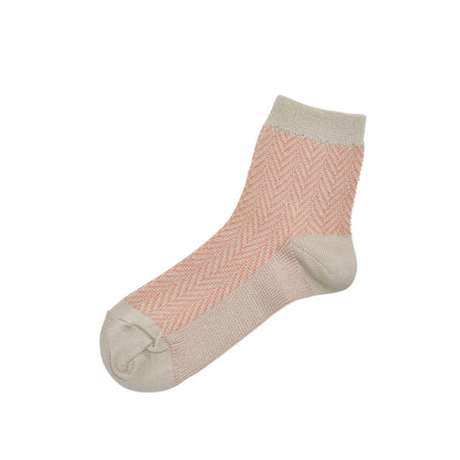 memeri : giza cotton herringbone socks