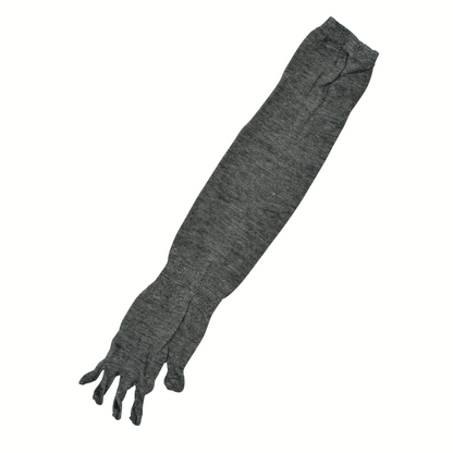memeri : linen fingerless arm warmers