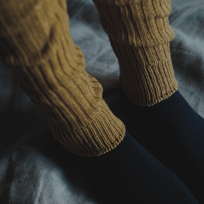 memeri : cashmere cotton arm and leg warmers