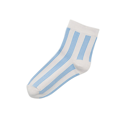 memeri : supima cotton striped socks