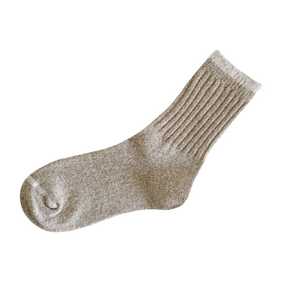 NISHIGUCHI KUTSUSHITA : boston silk cotton sock