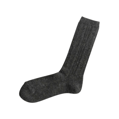 NISHIGUCHI KUTSUSHITA : praha alpaca wool cable sock