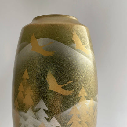 vintage japanese ceramic vase