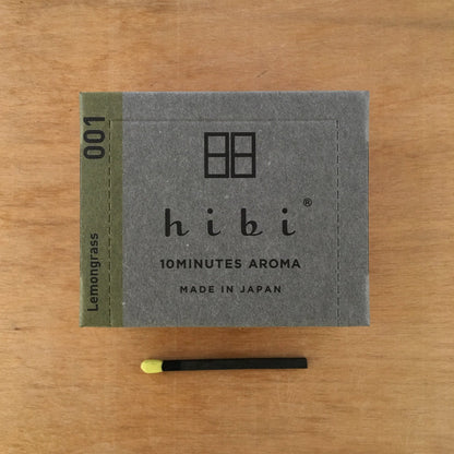 hibi 10 minute incense : modern scent large box