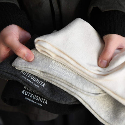 NISHIGUCHI KUTSUSHITA : praha cashmere cotton sock